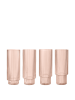FERM LIVING szklanka RIPPLE LONG pudrowy róż zestaw 4 sztuk.png