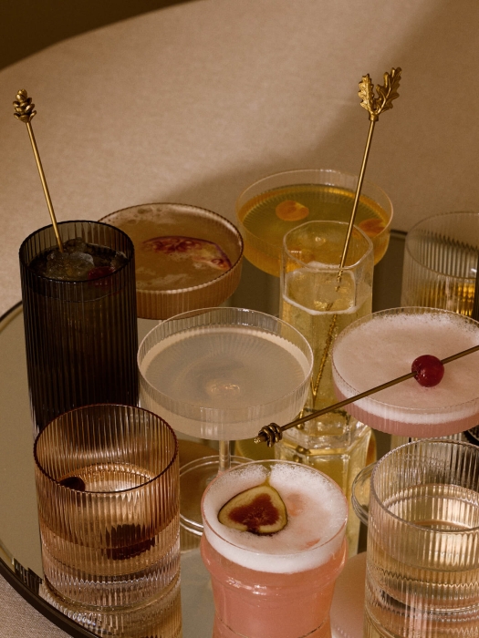 FERM LIVING szklanka RIPPLE TUMBLER pudrowy róż zestaw 2 sztuk.jpeg