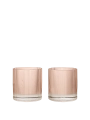 FERM LIVING szklanka RIPPLE TUMBLER pudrowy róż zestaw 2 sztuk.png