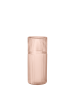 FERM LIVING karafka i szklanka RIPPLE pudrowy róż.png