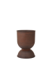 FERM LIVING doniczka HOURGLASS rdzawa S.png