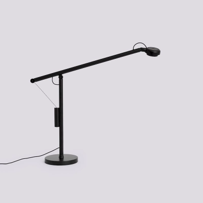 HAY lampa biurkowa FIFTY-FIFTY – soft black