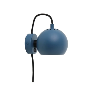 FRANDSEN lampa ścienna BALL petroleum blue