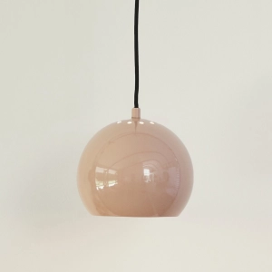 FRANDSEN lampa wisząca BALL S błyszcząca, nude