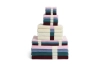 HAY ręcznik kąpielowy STRIPE – 100 × 150 cm – chłodny róż.webp