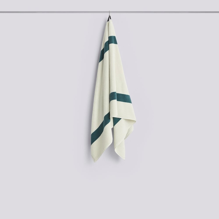 HAY ręcznik kąpielowy STRIPE – 70 × 140 cm – petrolowy błękit.jpg