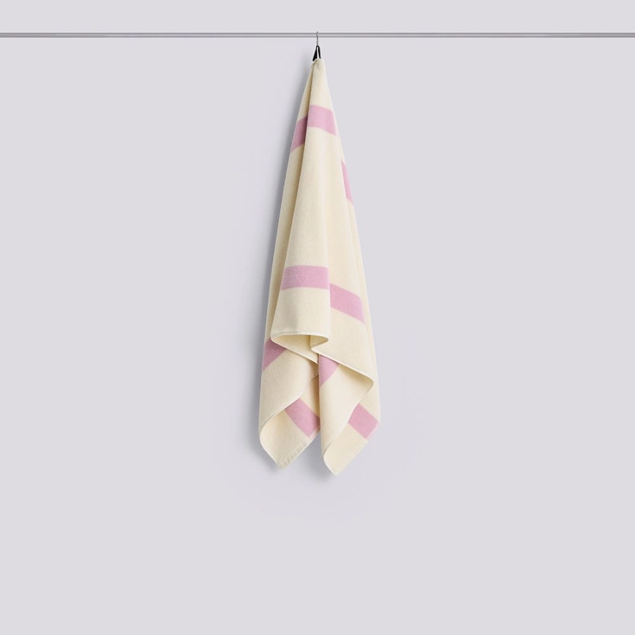HAY ręcznik kąpielowy STRIPE – 70 × 140 cm – chłodny róż.jpg