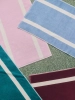HAY mata łazienkowa STRIPE – 50 × 80 cm – chłodny róż.webp