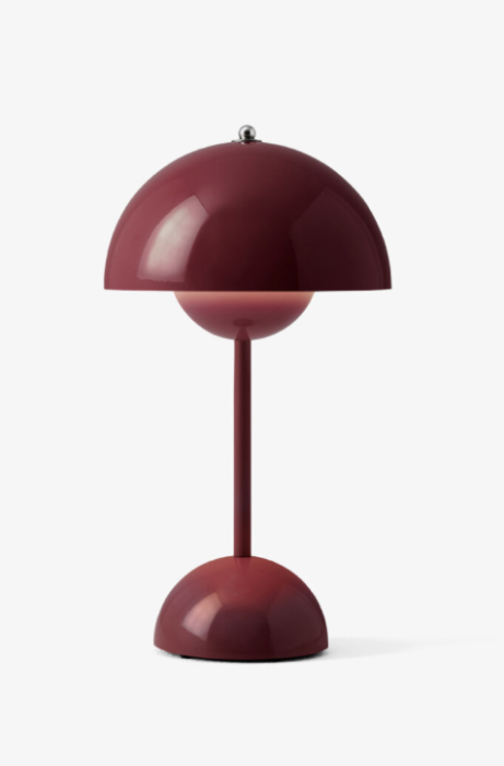 &Tradition lampa stołowa - przenośna FLOWERPOT VP9 dark plum.png