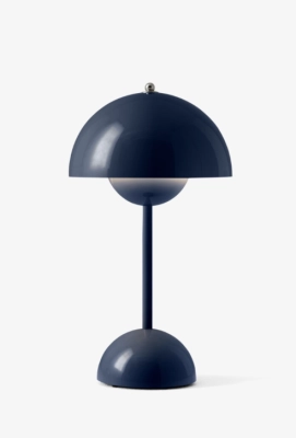 &Tradition lampa stołowa - przenośna FLOWERPOT VP9 Steel Blue