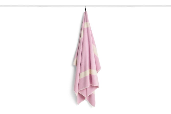 HAY ręcznik kąpielowy STRIPE – 100 × 150 cm – chłodny róż.jpg