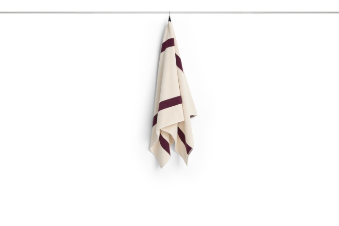 HAY ręcznik kąpielowy STRIPE – 70 × 140 cm – burgundowy.jpg
