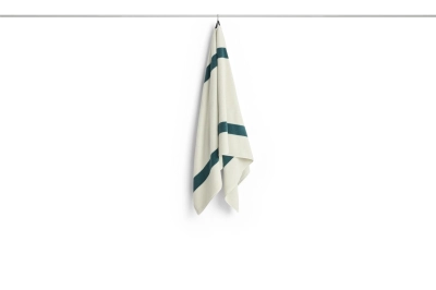 HAY ręcznik kąpielowy STRIPE – 70 × 140 cm – petrolowy błękit