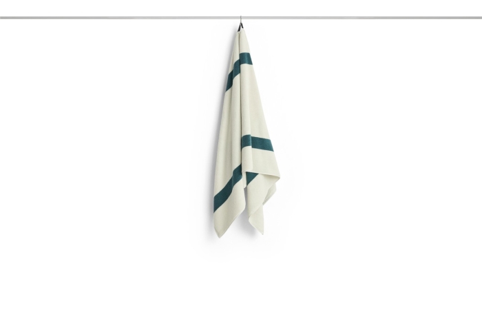 HAY ręcznik kąpielowy STRIPE – 70 × 140 cm – petrolowy błękit.jpg