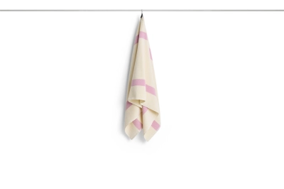HAY ręcznik kąpielowy STRIPE – 70 × 140 cm – chłodny róż