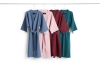 HAY szlafrok waflowy WAFFLE BATHROBE- COOL burgundy.jpg