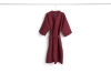 HAY szlafrok waflowy WAFFLE BATHROBE- COOL burgundy.jpg
