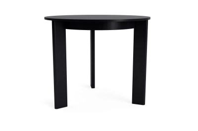 HAY stół okrągły CHISEL 20 - Ø 90 cm | black oak