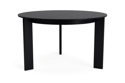 HAY stół okrągły CHISEL 25 - Ø 127 cm | black oak