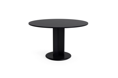 HAY stół okrągły CHISEL 29 COLUMN BASE - Ø 120 cm | Black Oak