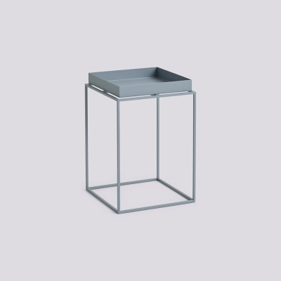 HAY stolik kawowy TRAY small high | Pigeon Blue