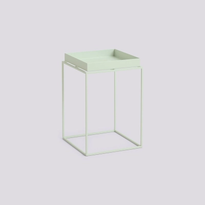HAY stolik kawowy TRAY small high | Soft Mint