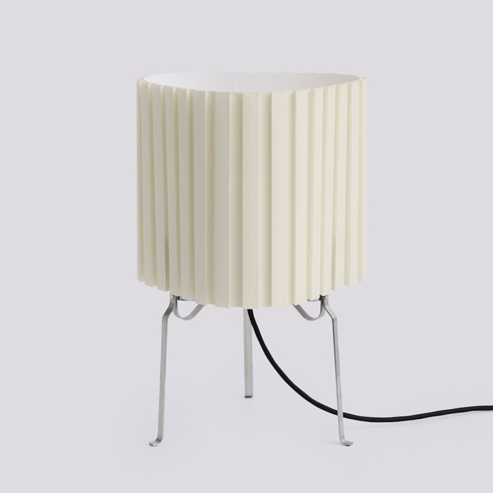 HAY lampa biurkowa CANELE biała.jpg