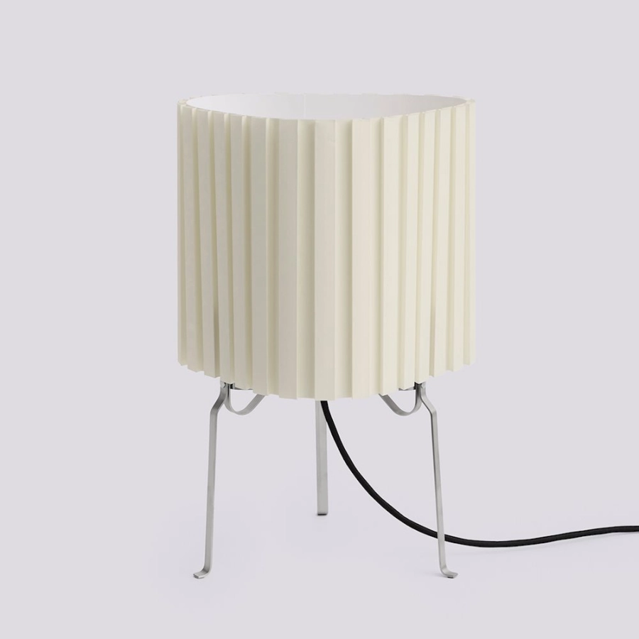 HAY lampa biurkowa CANELE biała.jpg