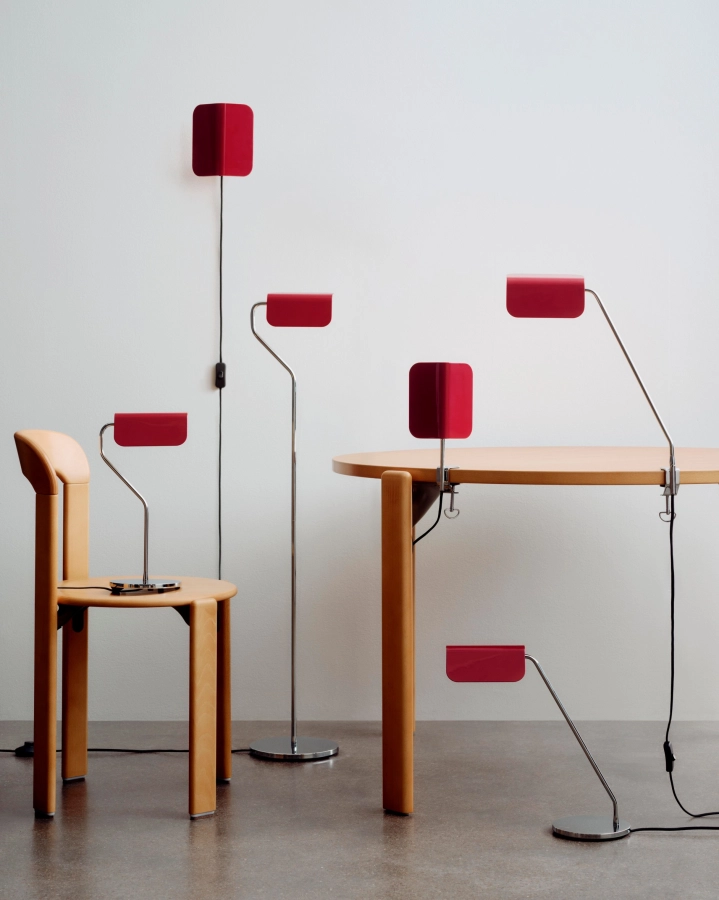 HAY lampa biurkowa APEX CLIP bordowa.jpg