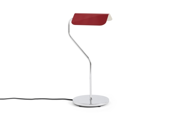HAY lampa biurkowa APEX zakrzywiona bordowy.jpg