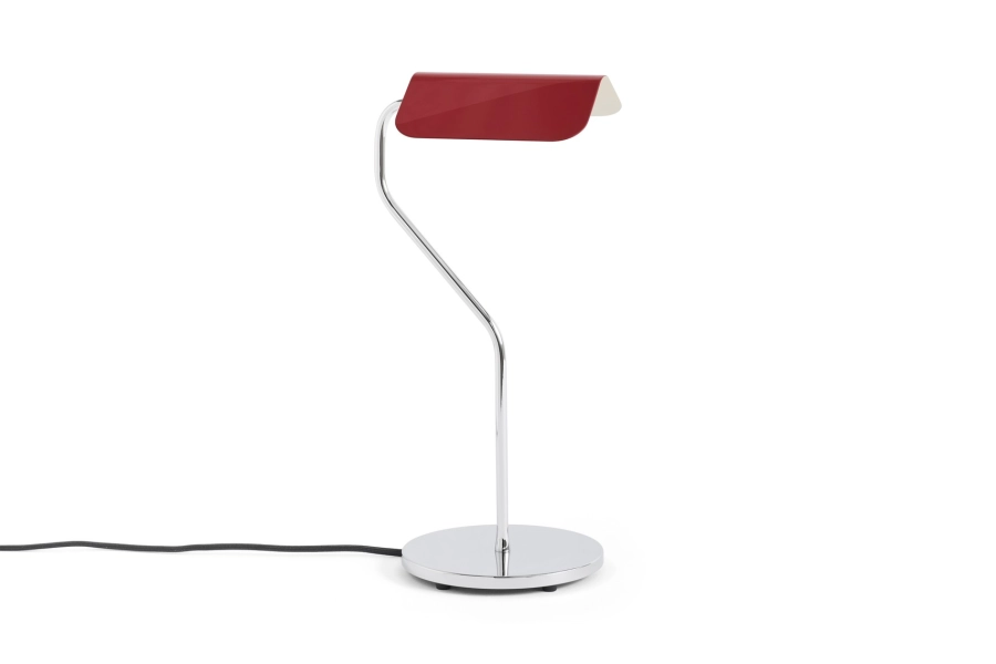 HAY lampa biurkowa APEX zakrzywiona bordowy.jpg