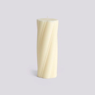 HAY świeca SOFT SERVE L ivory