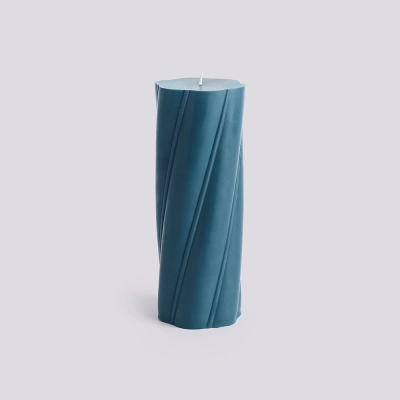 HAY świeca SOFT SERVE L dark teal
