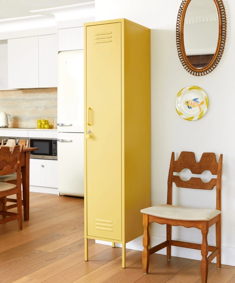 MUSTARD szafka THE SHINNY butter.webp