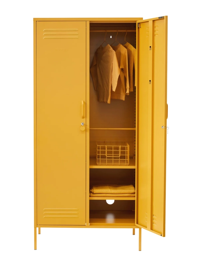 MUSTARD szafka THE TWINNY mustard.webp