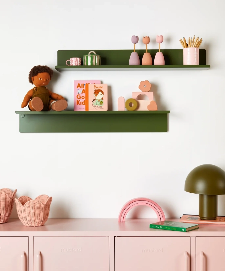 MUSTARD półka THE LEDGE L olive.webp