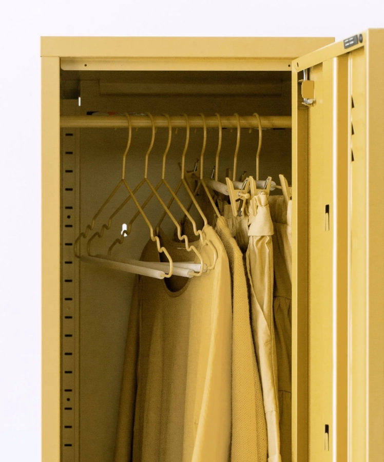 MUSTARD zestaw 10 wieszaków THE HANGERS butter.webp