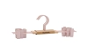 MUSTARD zestaw 5 wieszaków z klipsami THE HANGERS CLIP blush.webp