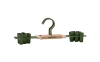 MUSTARD zestaw 5 wieszaków z klipsami THE HANGERS CLIP olive.webp