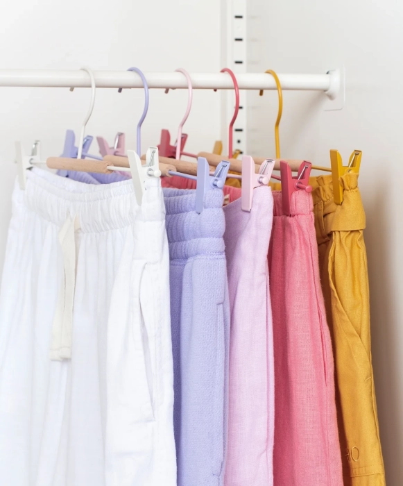 MUSTARD zestaw 5 wieszaków z klipsami THE HANGERS CLIP summer.webp