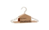 MUSTARD zestaw 10 wieszaków dziecięcych THE HANGERS chalk.webp