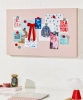 MUSTARD tablica magnetyczna THE STORYBOARD blush.webp