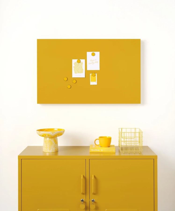 MUSTARD tablica magnetyczna THE STORYBOARD mustard.webp
