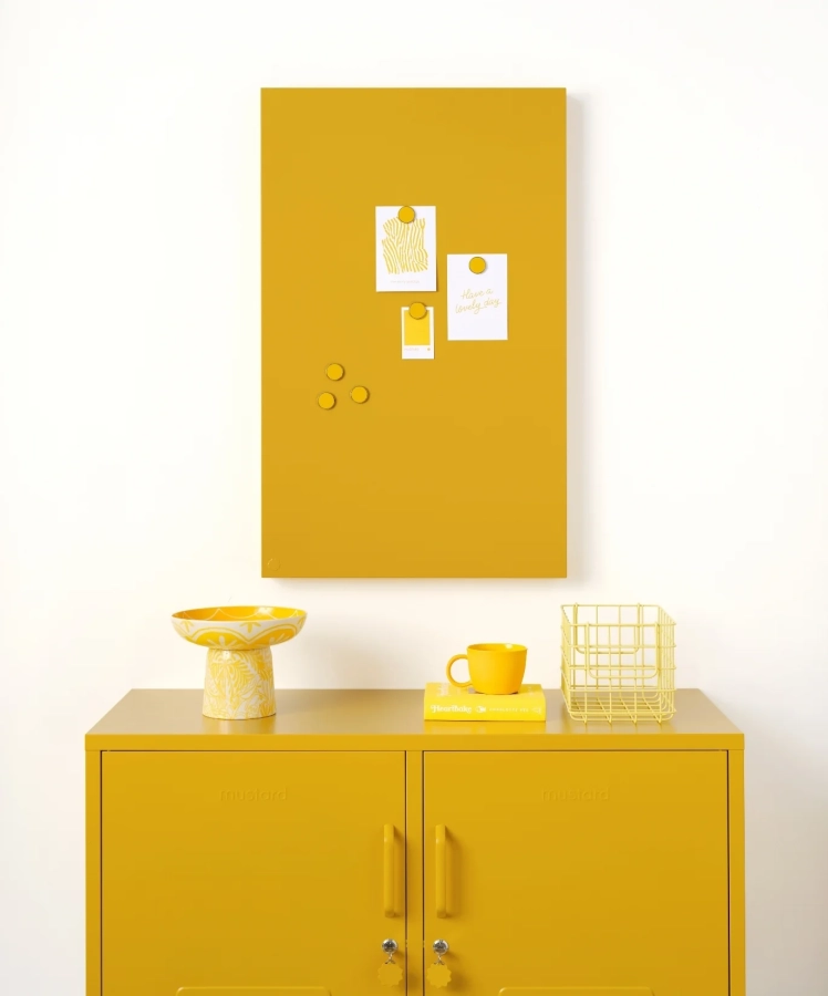 MUSTARD tablica magnetyczna THE STORYBOARD mustard.webp