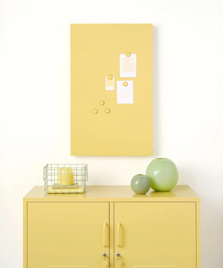 MUSTARD tablica magnetyczna THE STORYBOARD butter.webp