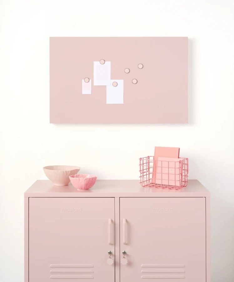 MUSTARD zestaw 6 magnesów THE BUTTONS blush.webp