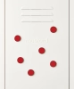 MUSTARD zestaw 6 magnesów THE BUTTONS poppy.webp