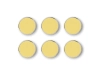 MUSTARD zestaw 6 magnesów THE BUTTONS butter.webp