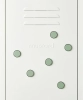 MUSTARD zestaw 6 magnesów THE BUTTONS sage.webp
