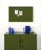MUSTARD zestaw 6 magnesów THE BUTTONS olive.webp